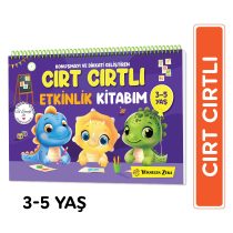 Yükselen Zeka – Konuşma ve Dikkati Geliştiren Cırt Cırtlı Etkinlik Kitabım 3-5 Yaş