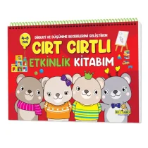 Yükselen Zeka – Cırt Cırtlı Etkinlik Kitabım 4-6 Yaş