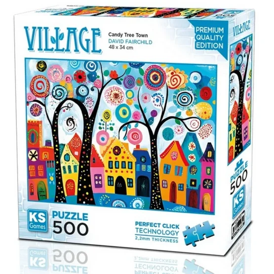 Ks Games – Candy Tree Town Puzzle ( 500 Parça ) COD.20085