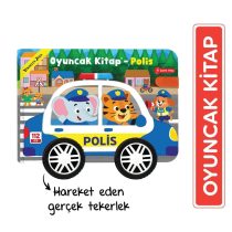 Yükselen Zeka – Oyuncak Kitap – Polis (Gerçek Tekerlekli)