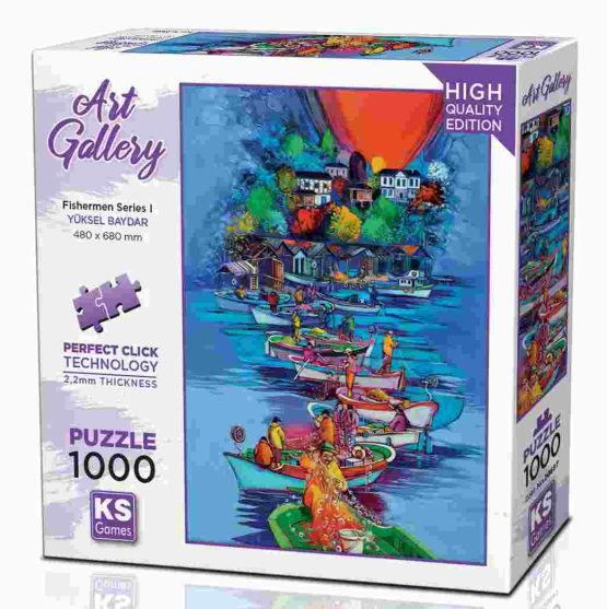 Ks Games – Fishermen Series 1 Puzzle (1000 Parça ) COD.20687