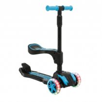 Cool Wheels – 3 Tekerlekli Combo Oturaklı Scooter ( Mavi )