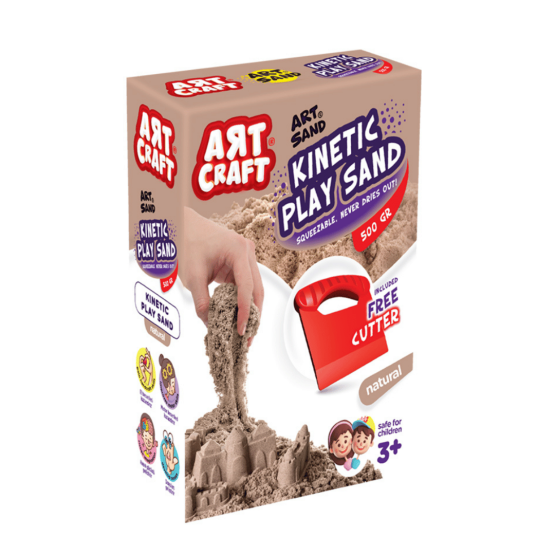 Art Craft – Kinetik Kum Naturel ( 500 Gr )