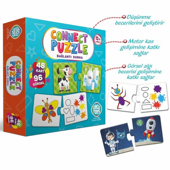Circle Toys – Connect Puzzle Bağlantı Kurma Oyunu