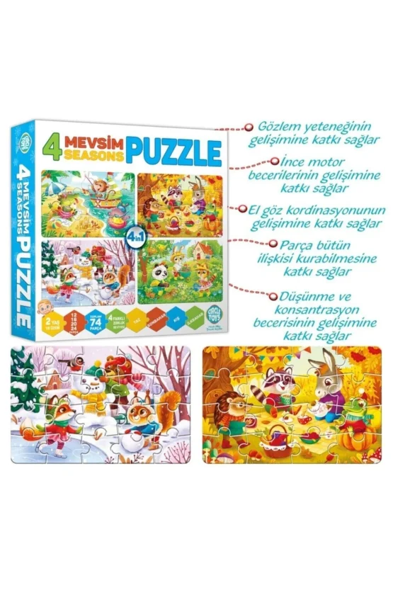 Circle Toys – 4 Mevsim Puzzle