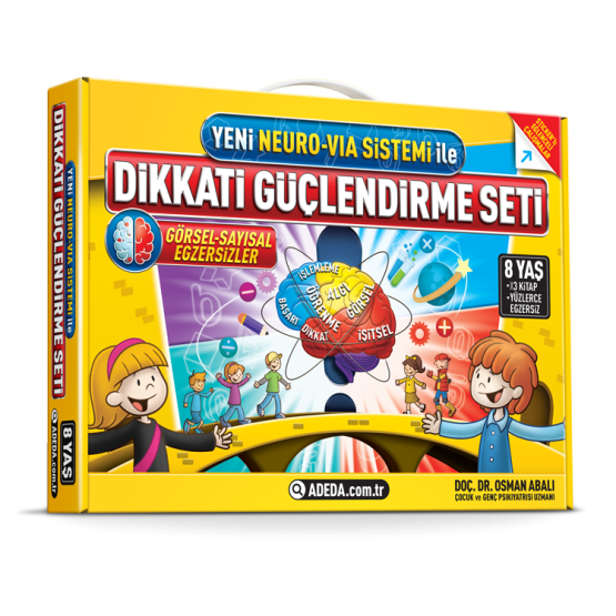 ADEDA YAYINCILIK – Dikkati Güçlendirme Seti 8 Yaş