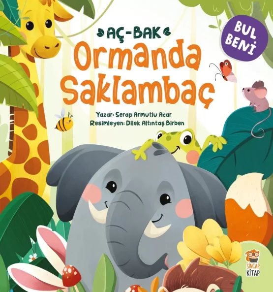 Sincap Kitap – Bul Beni Ormanda Saklambaç ( Hareketli Kitap )