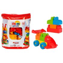 DEDE – Akıllı Çocuk Renkli Bloklar ( 100 Parça ) COD.01023