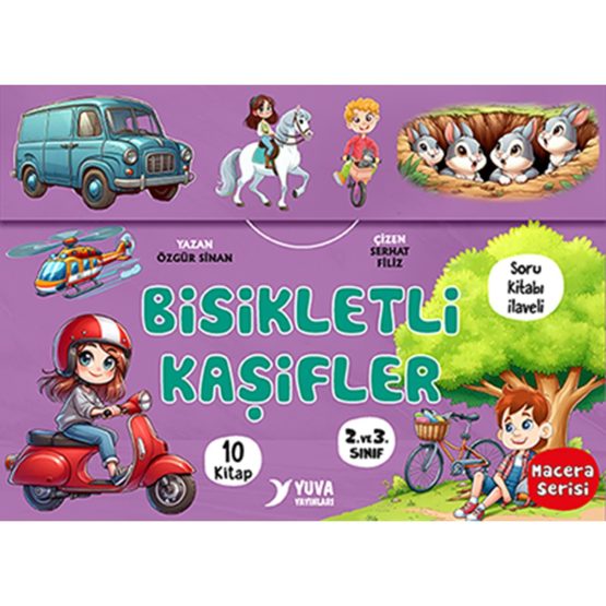 Yuva Yayınları – Bisikletli Kaşifler Serisi 2. ve 3. Sınıf