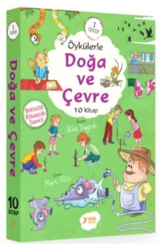 Yuva Yayınları – Öykülerle Doğa ve Çevre 1.Sınıf (10 Kitap)