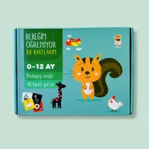Sincap Kitap – Bebeğim Öğreniyor İlk Kartlarım (0-12 Ay)