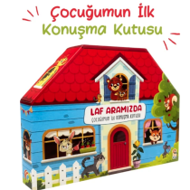 Sincap Kitap – Laf Aramızda – Çocuğumun İlk Konuşma Kutusu (14 Parça Puzzle + Konuşma Kartı ve Kitap)