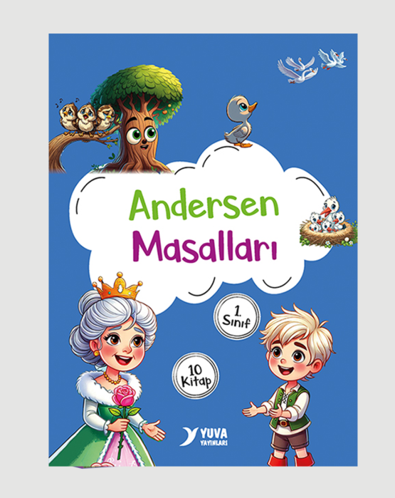 Yuva Yayınları Andersen Masalları 1.Sınıf Okuma Seti (10 Kitap)