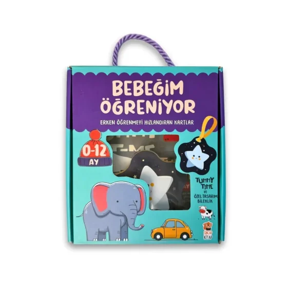 Sincap Kitap – Bebeğim Öğreniyor İlk Kartlarım (0-12 Ay)