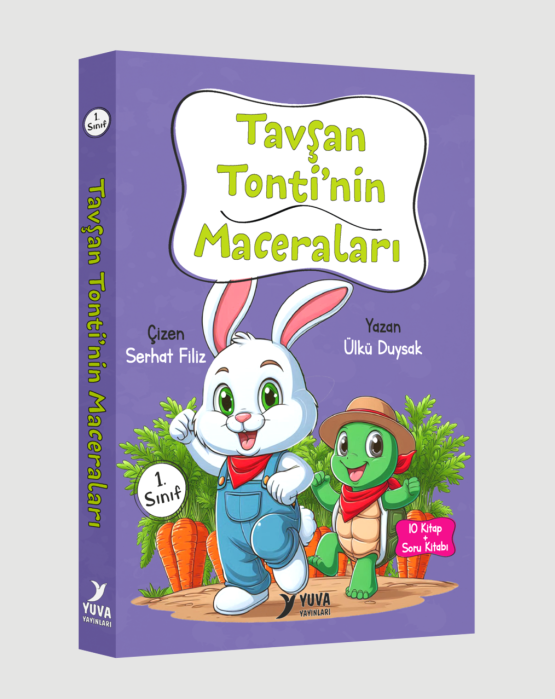 Yuva Yayınları – Tavşan Tonti’nin Maceraları 1.Sınıf ( 10 Kitap )