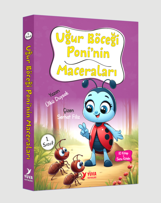 Yuva Yayınları – Uğur Böceği Poni’nin Maceraları 1. Sınıf Okuma Seti ( 10 Kitap )