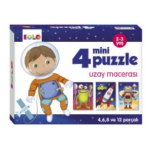 EOLO – 4 Mini Puzzle – Uzay Macerası