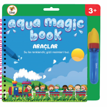 Lino-Aqua Magic Sihirli Boyama Kitabı Araçlar