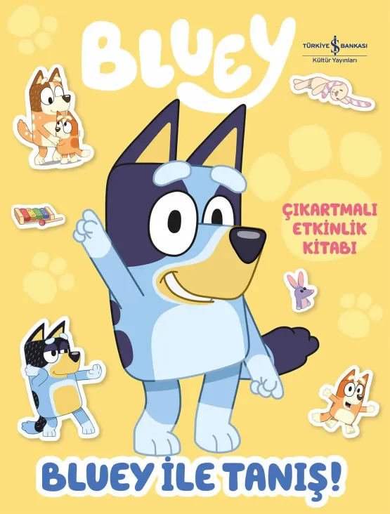 Türkiye İş Bankası – Bluey ile Tanış – Çıkartmalı Etkinlik Kitabı