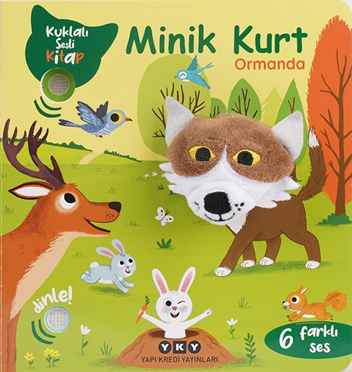 Yapı Kredi Yayınları – Minik Kurt Ormanda (Kuklalı Sesli Kitap)