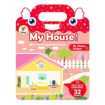 LİNO – Tekrar Tekrar Kullanılabilen İlk Sticker Kitabım My House