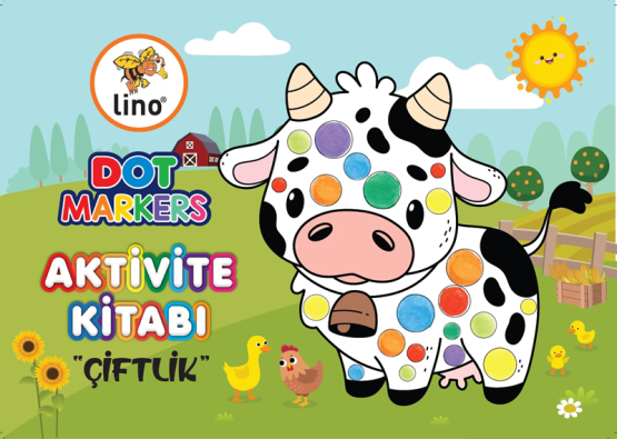 LİNO – Dot Markers Boyama Kitabı Çiftlik