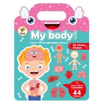 LİNO – Tekrar Tekrar Kullanılabilen İlk Sticker Kitabım My Body