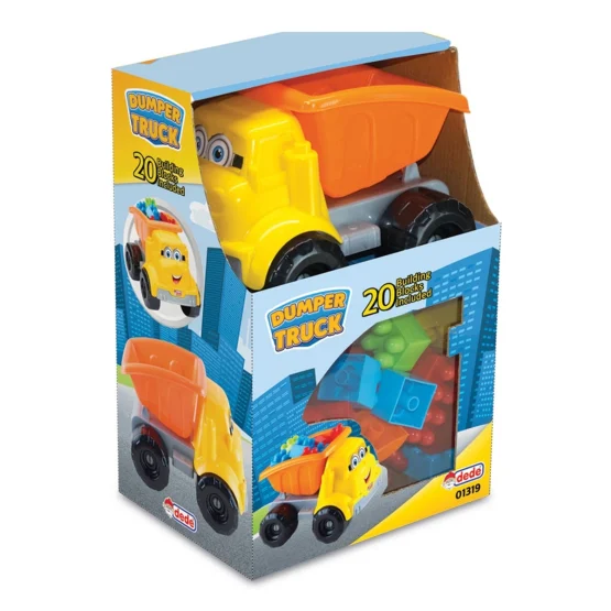 DEDE – Damperli Kamyon ( 20 Adet Lego İle )