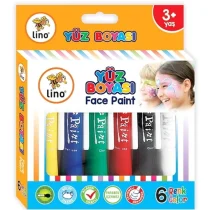 LİNO – Yıkanabilir Yüz Boyası 6’lı
