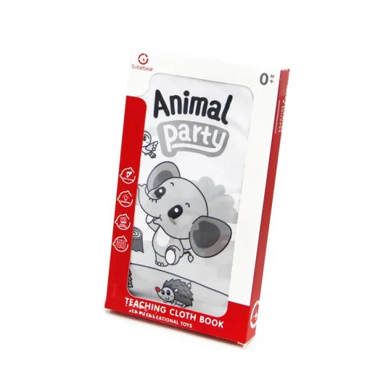 BT-Animal Party Yumuşak Kitap