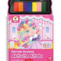 LİNO – Parmak Boyama Aktivite Kitabı Dress Up