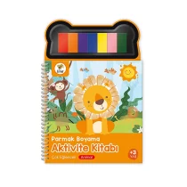 LİNO – Parmak Boyama Aktivite Kitabı Animals