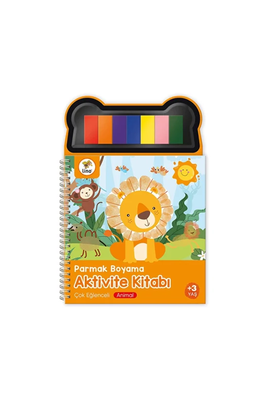 LİNO – Parmak Boyama Aktivite Kitabı Animals