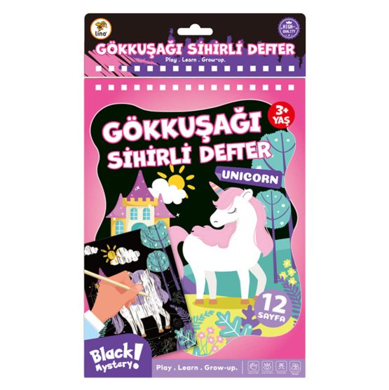 LİNO – Gökkuşağı Sihirli Defter Unicorn
