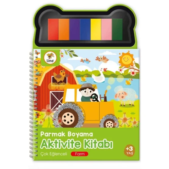 LİNO – Parmak Boyama Aktivite Kitabı Farm